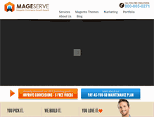 Tablet Screenshot of magento-web-design.com